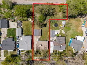 Bird's eye view featuring a residential view