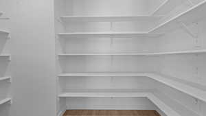 View of storage area