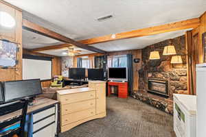 Family Room from Dining Area.