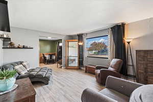 Front Room With Updated Flooring.