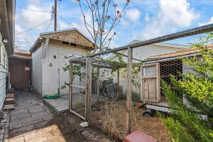 Shed and Chicken Coop On North Side of Home.