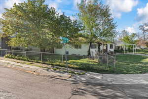 Front and Side Yard.