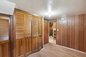 Mid century vibe bedroom