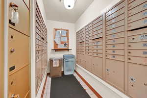 Surrounding community featuring a package area and mail area