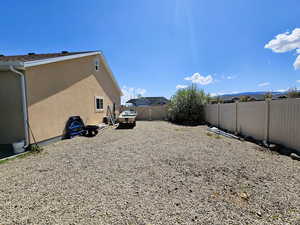 RV area West side of house