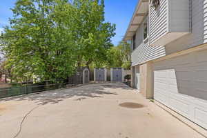 LARGE RV PAD AND EXTRA PARKING AREA