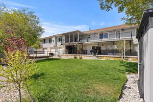 BACKYARD AND BACK OF HOME