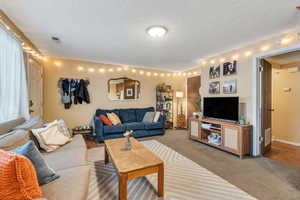Spacious great room.