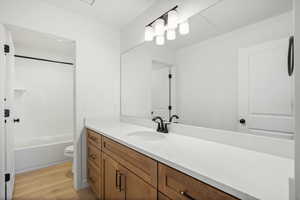 Full Bath 2 Upstairs.  Shower Surround Is Cultured Marble-Standard.