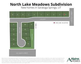 North Lake Meadows Map
