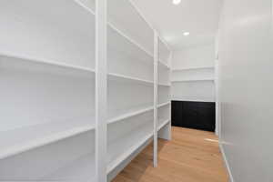 Huge Butlers Pantry with Built in Cabinet.   Photo is of a Completed Willow Plan in a Different Location.  Options and Colors will Vary.