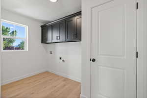 Enormous Laundry Room.  Photo is of a Completed Willow Plan in a Different Location.  Options and Colors will Vary.
