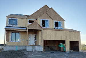 Lot # 2 North Lake Meadows.  Home is Framed.