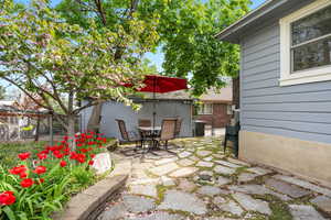 View of patio / terrace with a fenced backyard