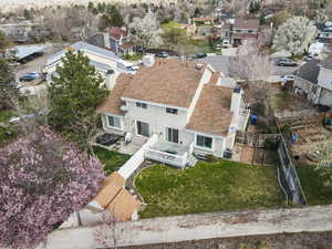 Bird's eye view featuring a residential view