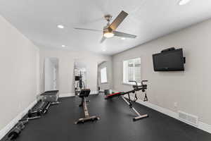 Basement Gym/bedroom