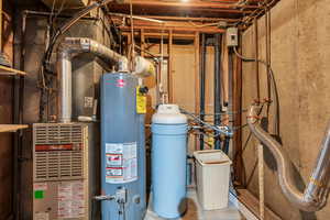 Utilities featuring water heater