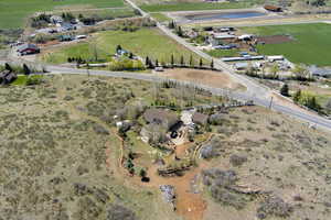 Bird's eye view featuring a rural view