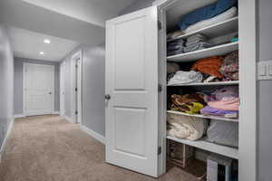 View of closet