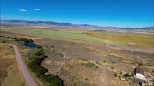 Mountain view featuring a rural view