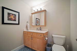 Half bathroom