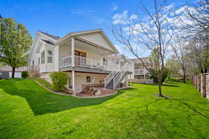 Back of property