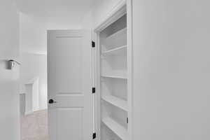 View of closet