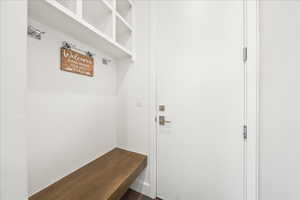 View of mudroom