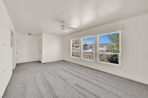 Front Living Room with fresh paint and new carpet