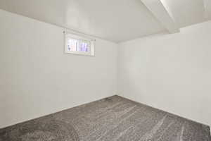 Basement bedroom