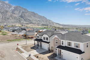Mountain view featuring a residential view