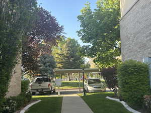 Exterior space-playground and picnic area