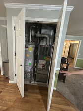 Utilities featuring water heater