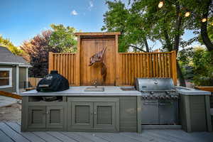 Outdoor kitchen