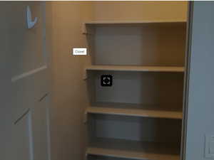 View of closet
