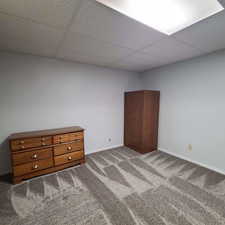 Bedroom on lower level