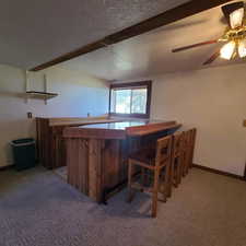Wet bar in lower level family room