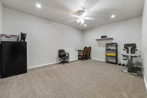 Could be used as a theater room