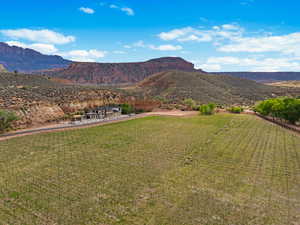 View of mountain feature featuring a rural view