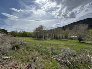 View of mountain backdrop