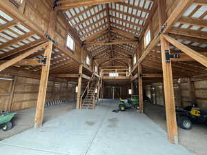 View of attic