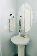 View of bathroom