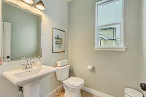 Powder Room off of first floor Great Room