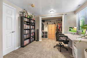 ADU closet and work space