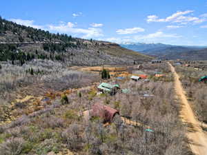 Exterior space featuring a mountain view and a rural view