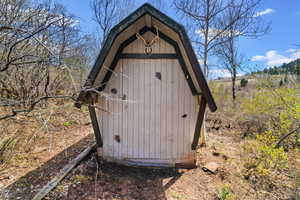 View of shed