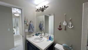 Upstairs Bathroom.