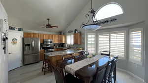 Granite Counter Tops. Vaulted Ceilings. Plantation Shutters.