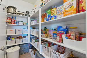 View of storage area