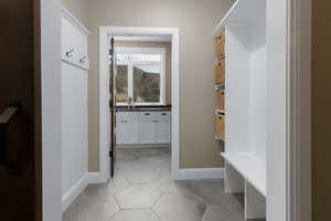 View of mudroom